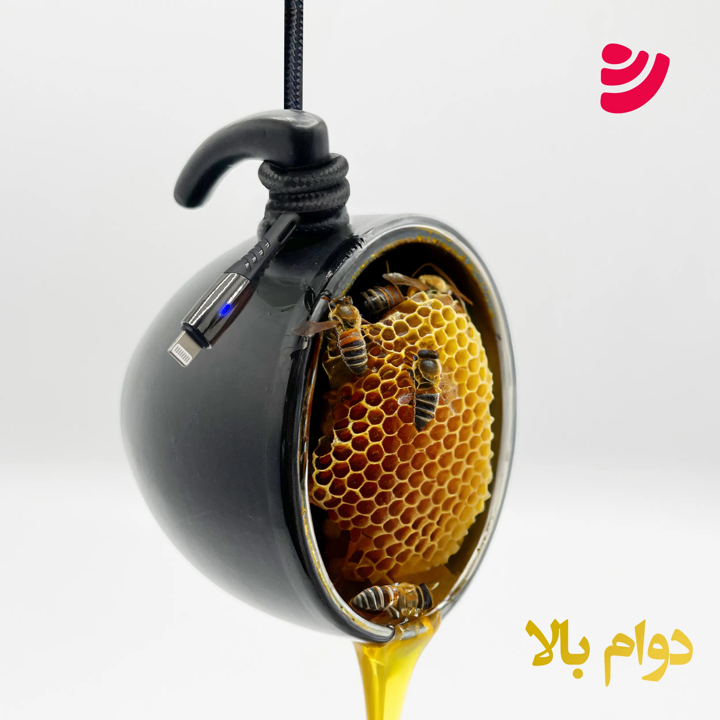 کابل شارژ تایپ سی به لایتنینگ بیاند مدل BCL-502 طول 2 متر