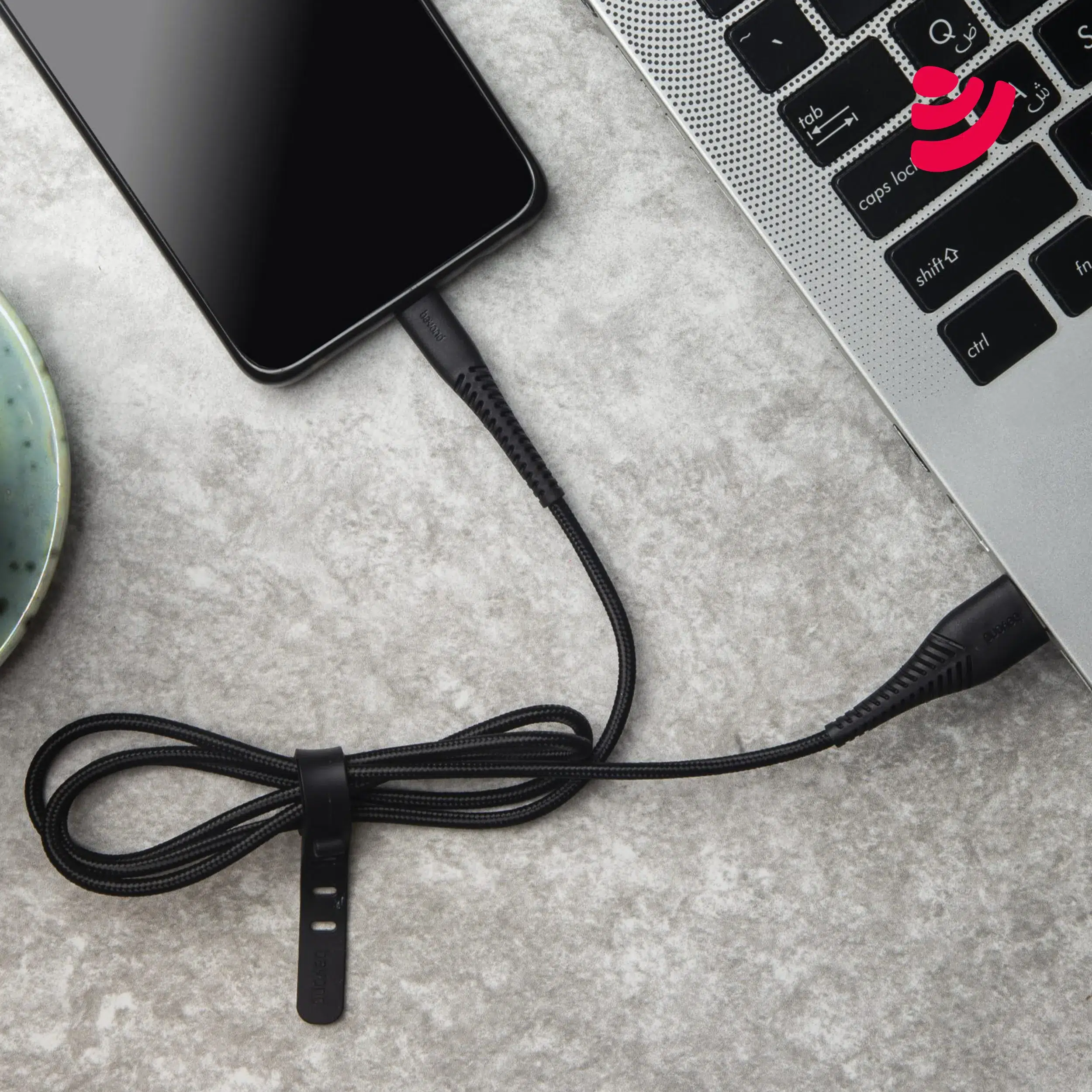 کابل شارژ کنفی MicroUSB بیاند مدل BUM-301 KF طول 1 متر